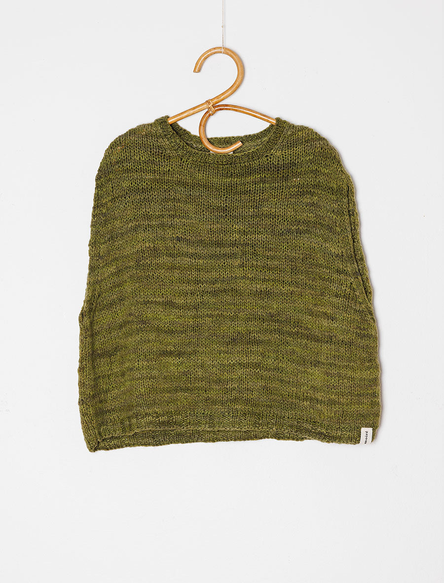 'Bayleaf' Colours From Clouds Merino Wool Vest