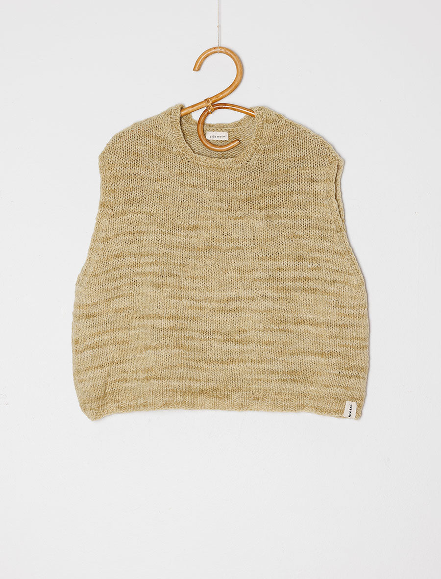 'Beeswax' Colours From Clouds Merino Wool Vest