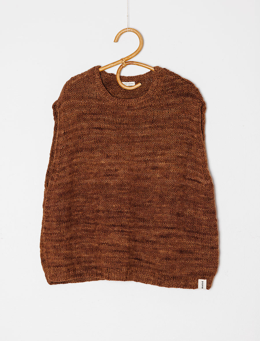 'Chai' Colours From Clouds Merino Wool Vest