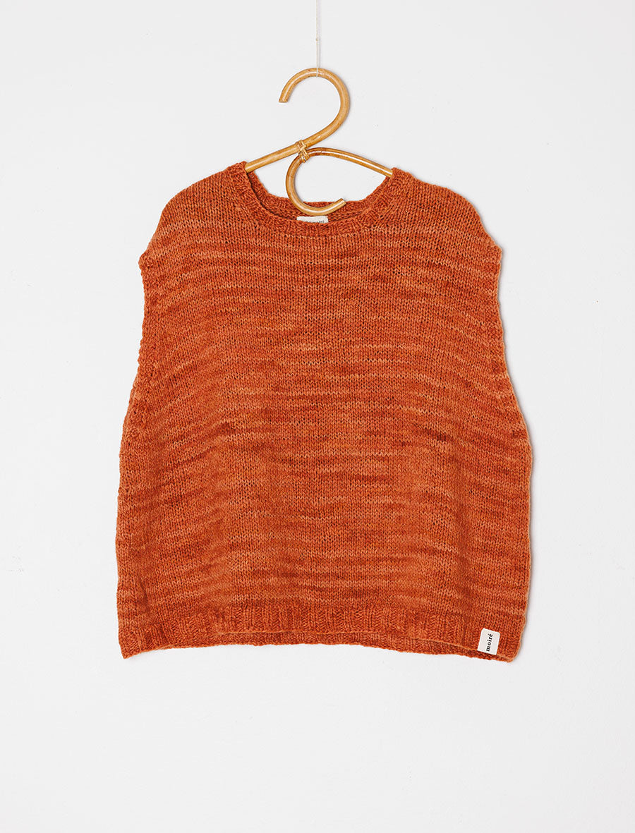 'Clay' Colours From Clouds Merino Wool Vest