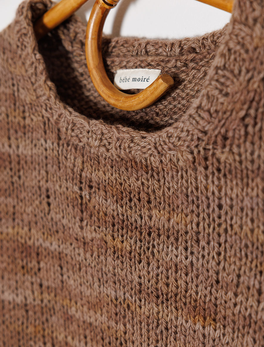 'Earth' Colours From Clouds Merino Wool Vest