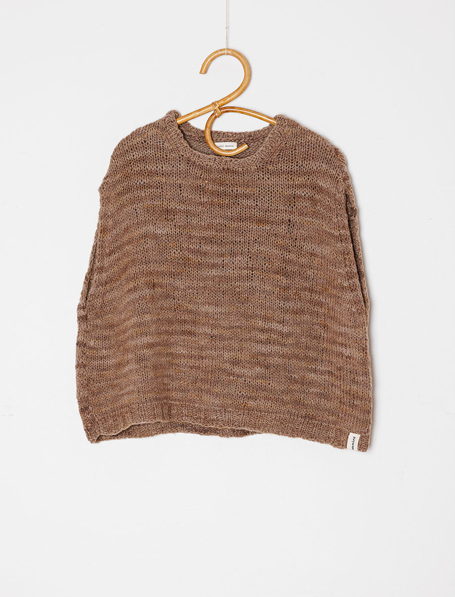 'Earth' Colours From Clouds Merino Wool Vest