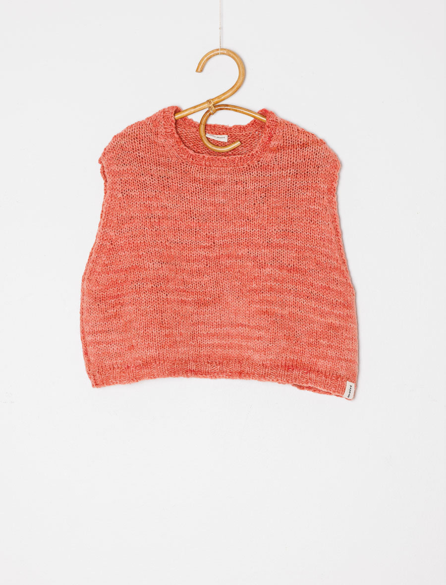 'Echinacea' Colours From Clouds Merino Wool Vest