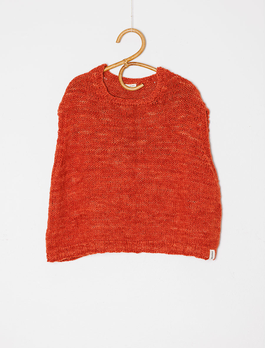 'Goji' Colours From Clouds Merino Wool Vest
