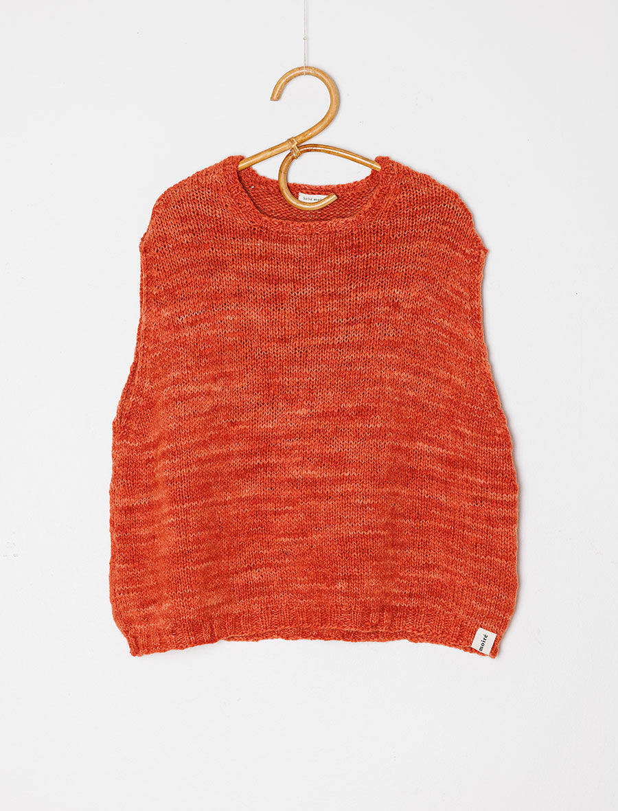 'Marigold' Colours From Clouds Merino Wool Vest