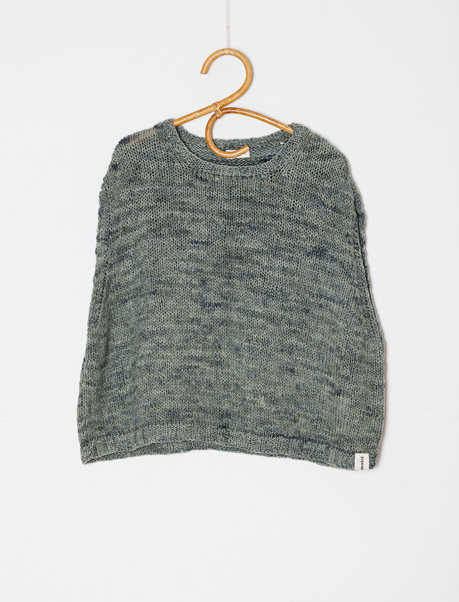 'Rain' Colours From Clouds Merino Wool Vest