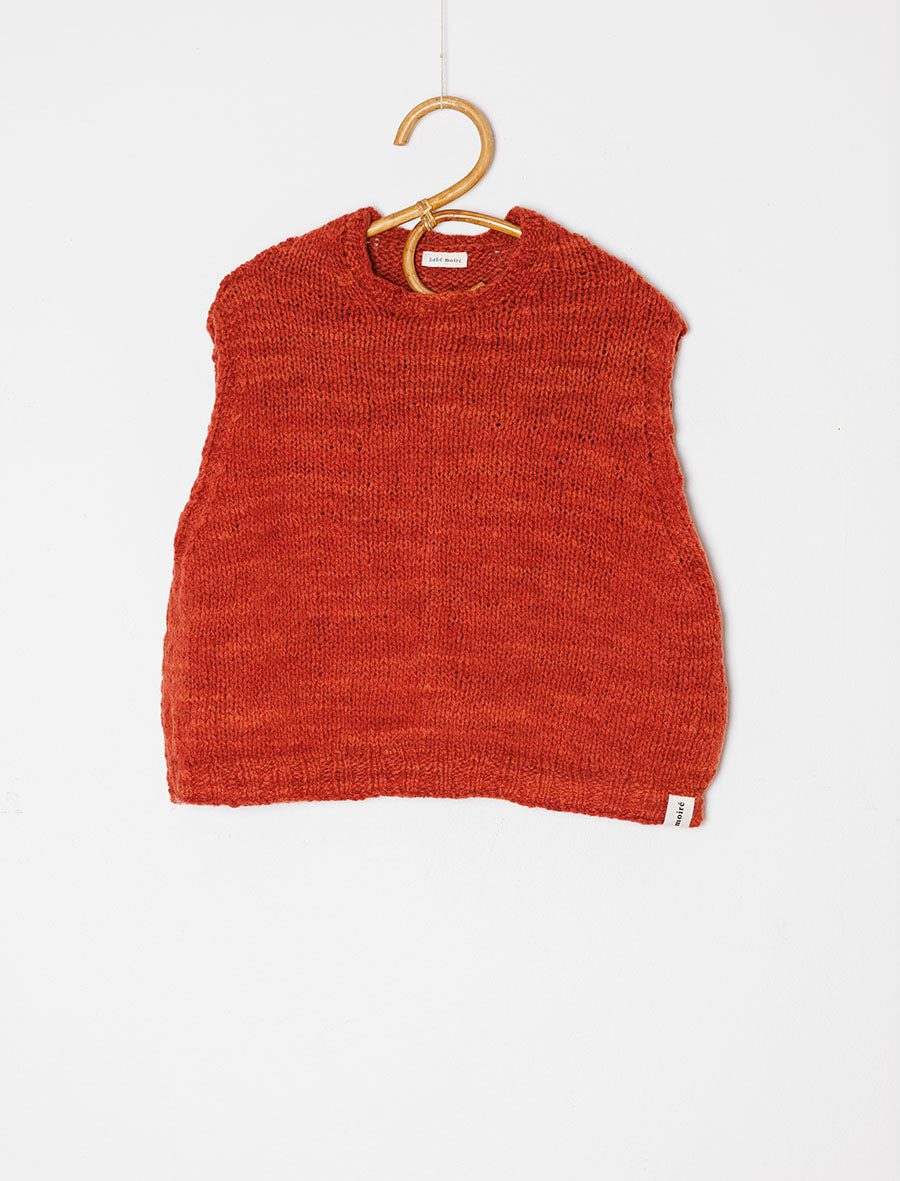 'Saffron' Colours From Clouds Merino Wool Vest