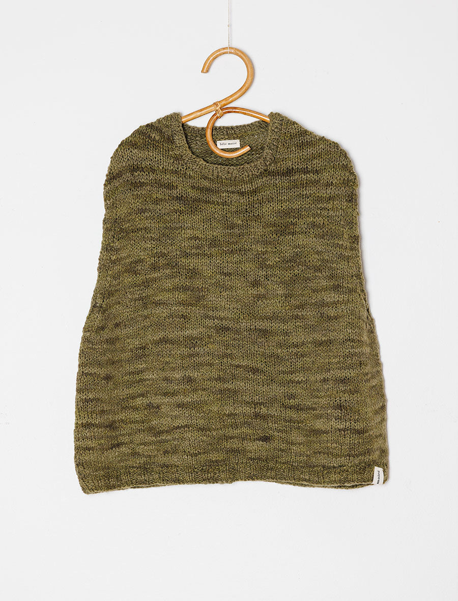 'Seagrass' Colours From Clouds Merino Wool Vest