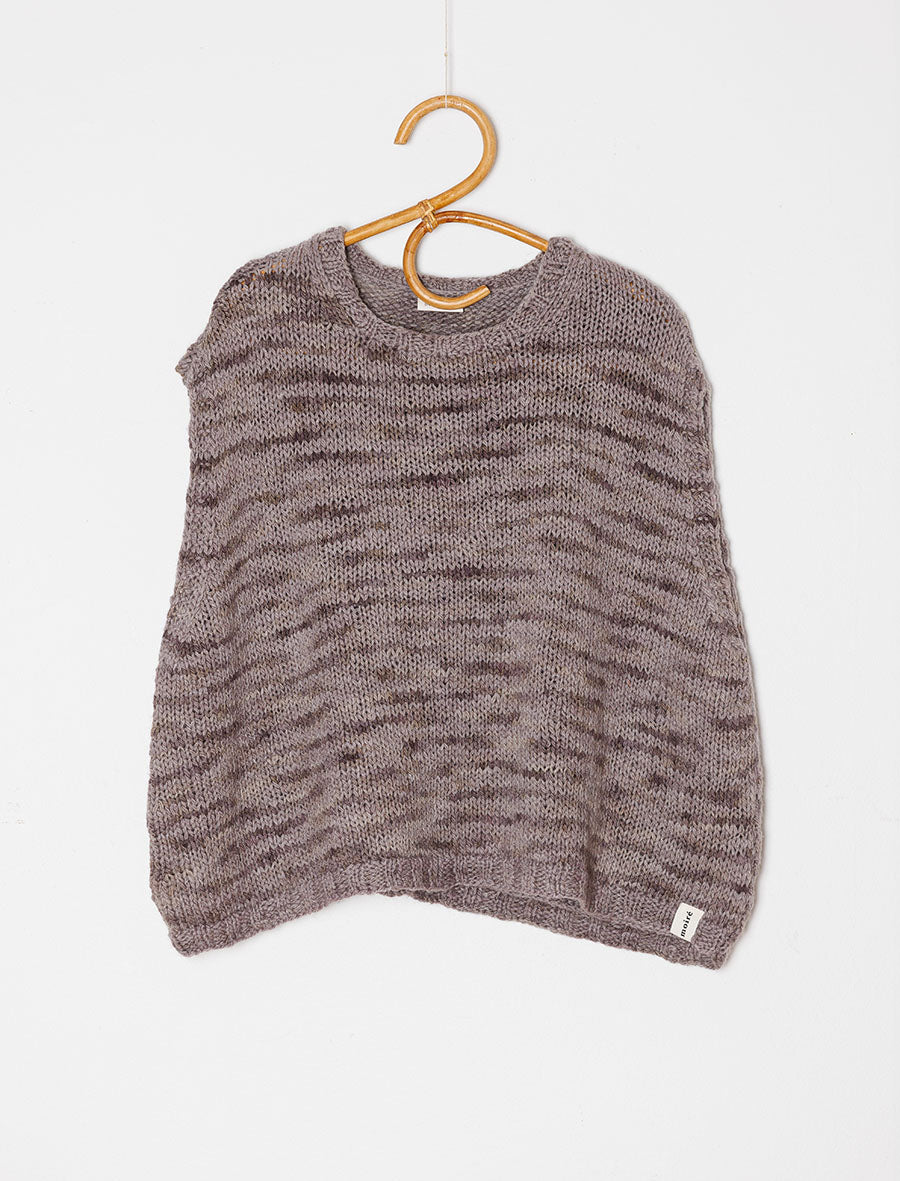 'Stone' Colours From Clouds Merino Wool Vest