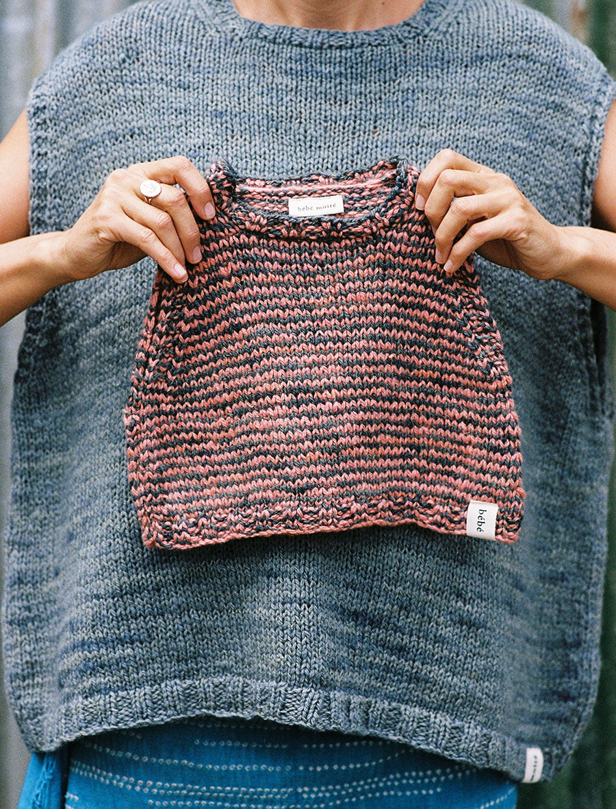 'Cove' Colours From Clouds Merino Wool Vest