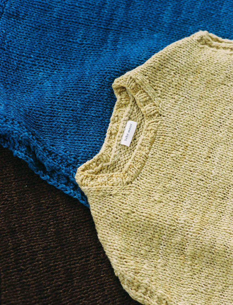 'Lapis' Colours From Clouds Merino Wool Vest