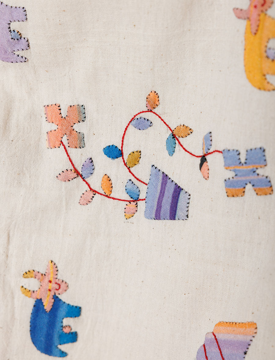 Appliqué Bed Pillowslip