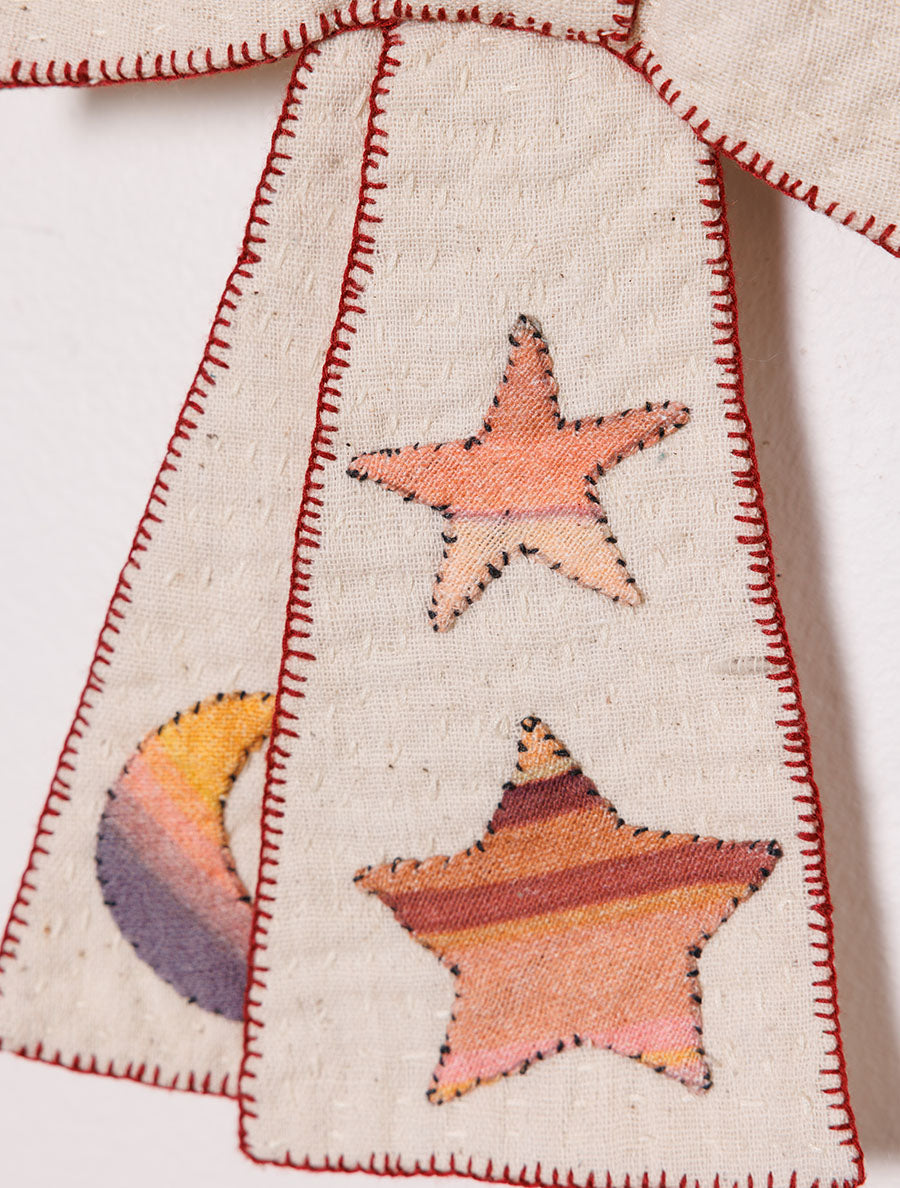 Appliqué Bows (Red)