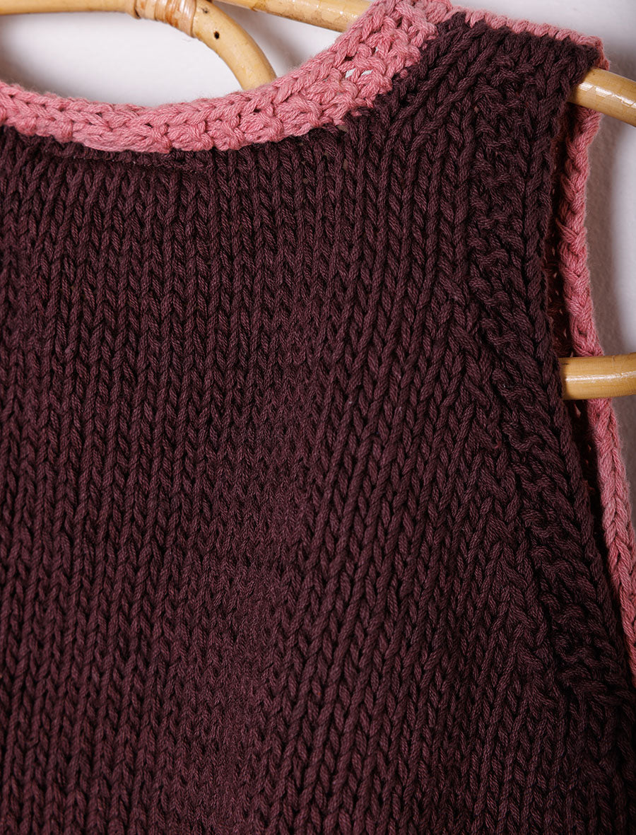 Kala Cotton Vest Dhoop Chao Delphinium