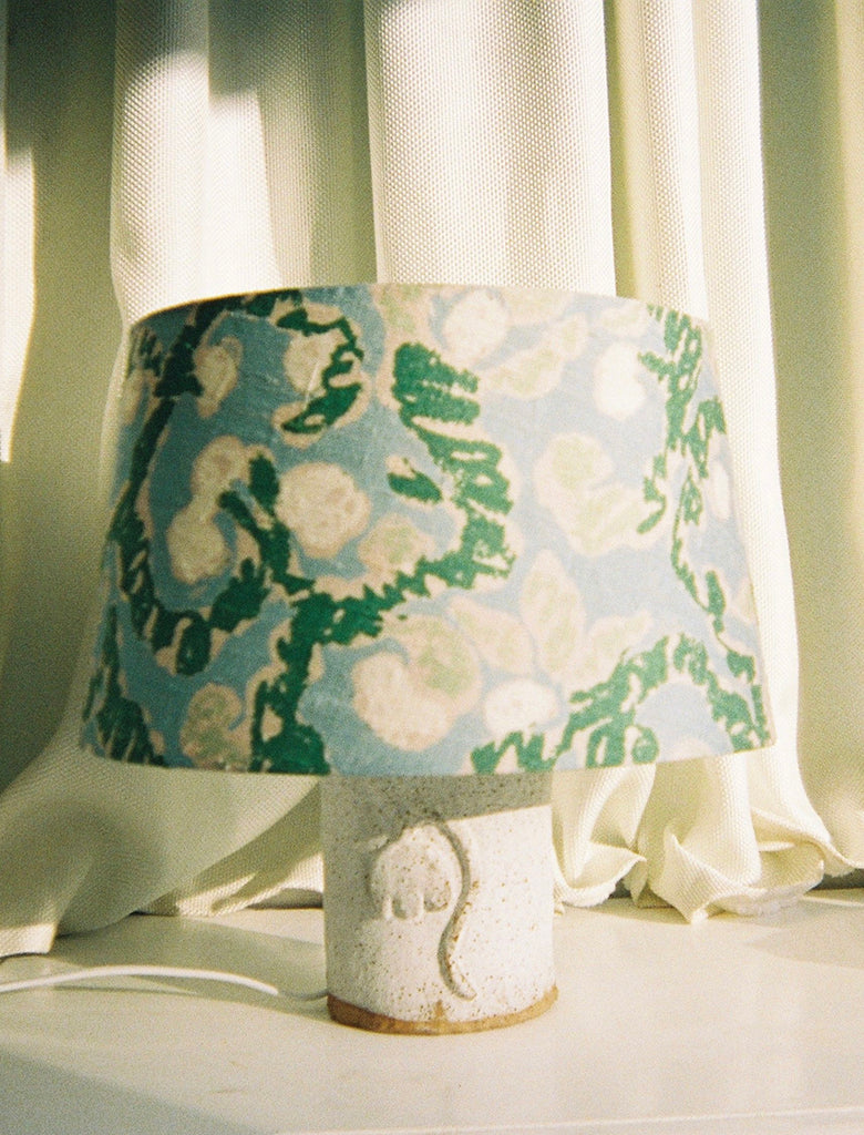 Jana Brunclikova Collaboration lamp base with Echo Echo shade