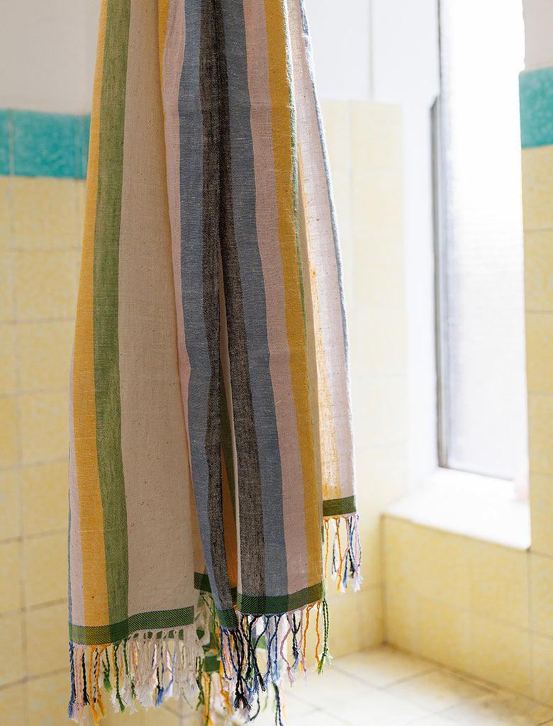 Moiré Ripple Hand-loom Wrap