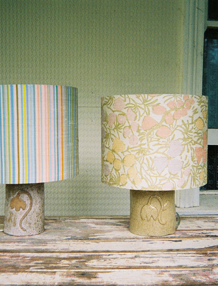 Jana Brunclikova Collaboration lamp base with Meadow shade