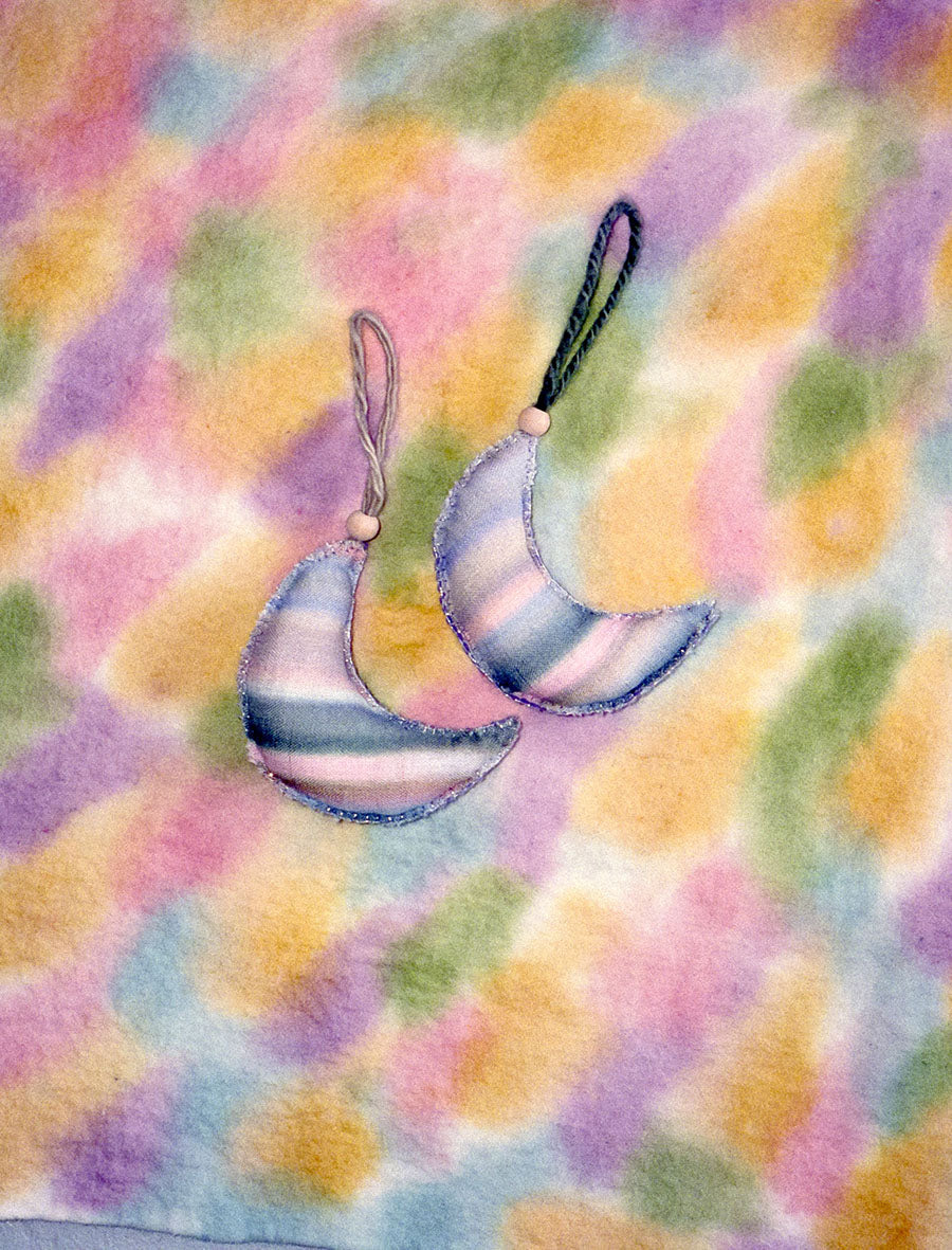 Hand-stitched Moon Decorations by The Artisan Forest (small)