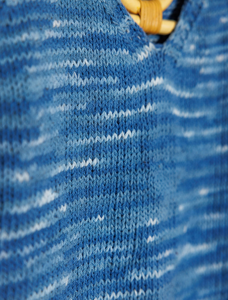 Kala Cotton Vest Bébé Blue