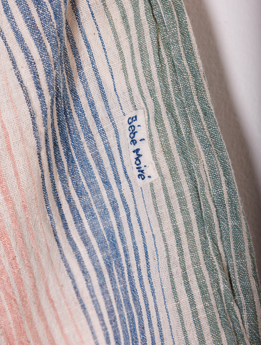 Etta Pant in Naturally-Dyed Candy Stripe