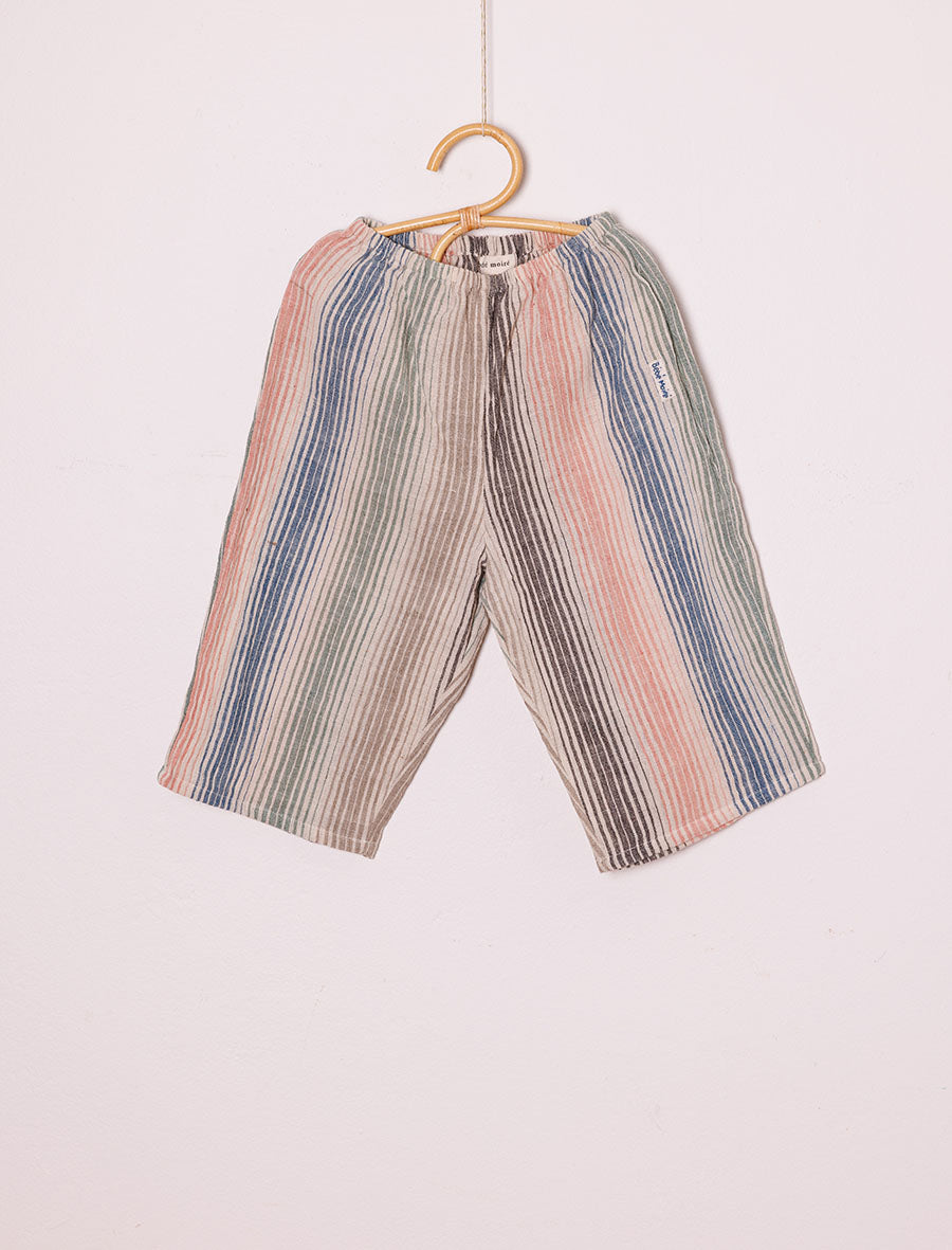 Etta Pant in Naturally-Dyed Candy Stripe