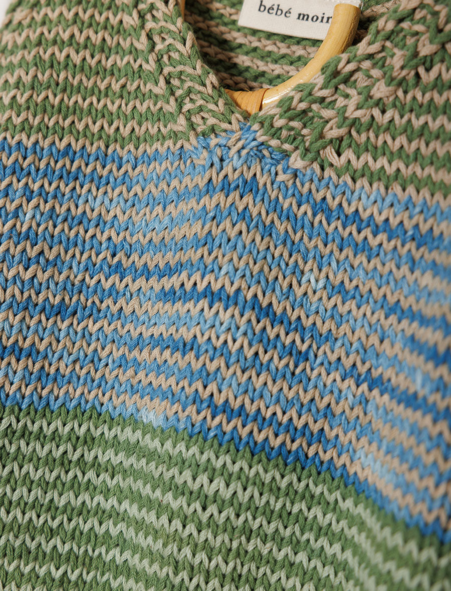 Kala Cotton Vest Sea Glass