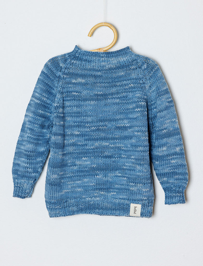 Kala Cotton hand-knit Bébé Blue