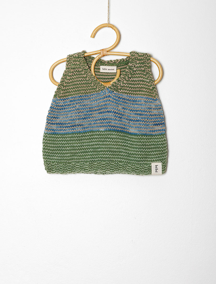 Kala Cotton Vest Sea Glass