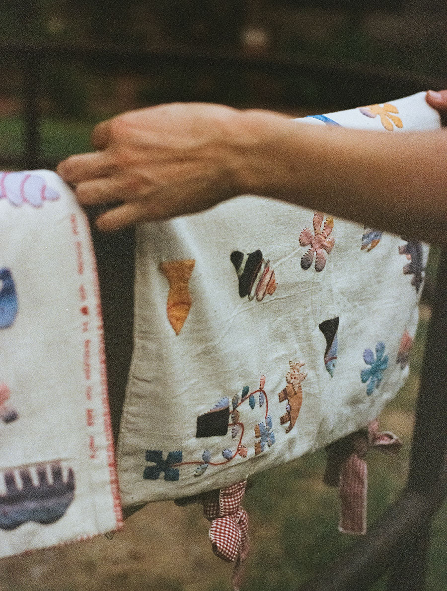 Appliqué Bed Pillowslip
