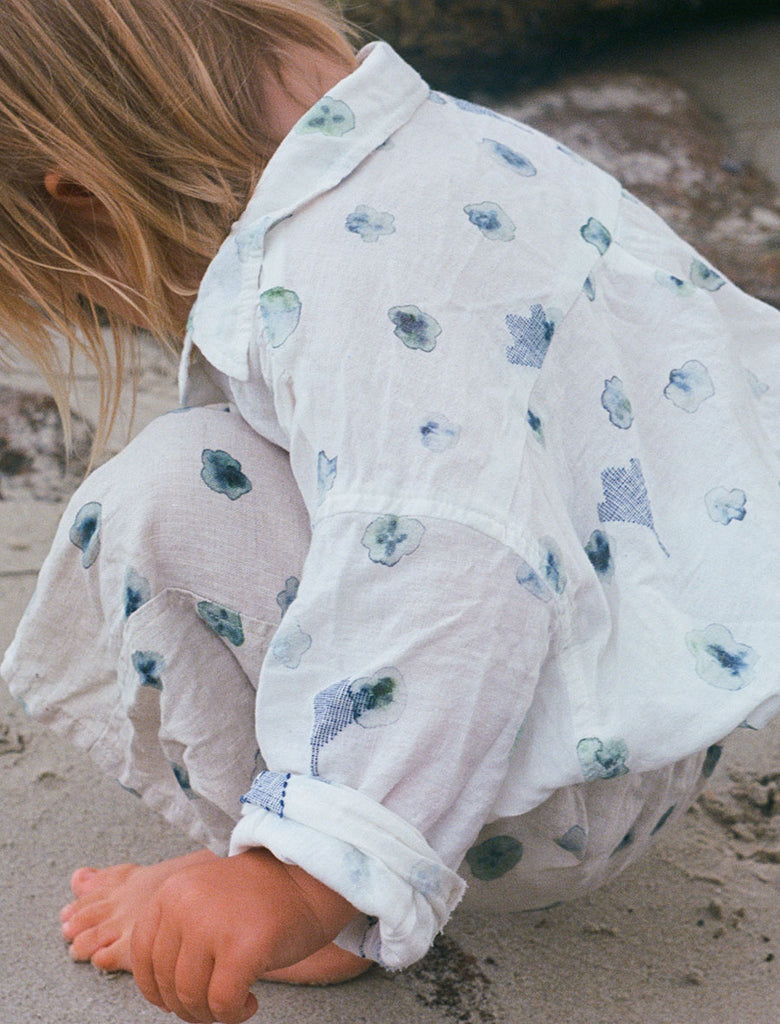 Garden Shirt in Artichoke Flower